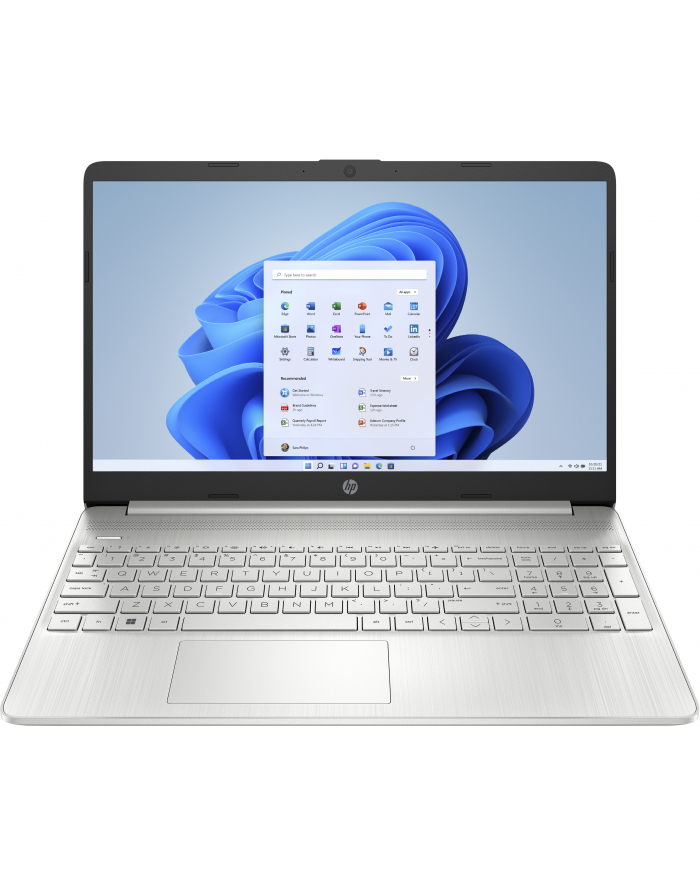 Notebook HP 15s-eq3005nw 15,6''FHD/Ryzen 5-5625U/8GB/SSD512GB/Radeon/W11 Silver główny