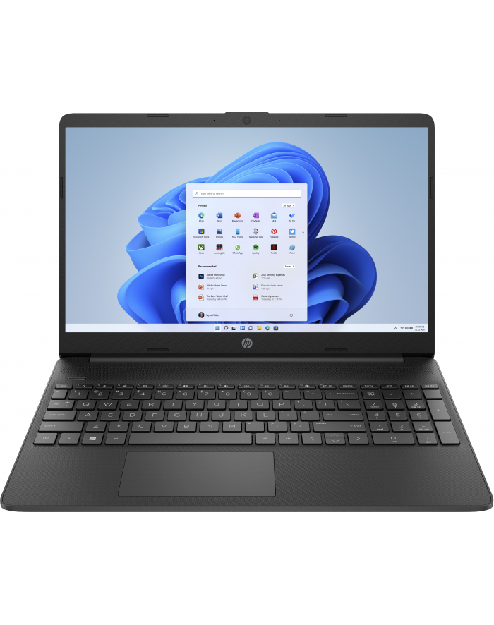 Notebook HP 15s-fq5244nw 15,6''FHD/i5-1235U/8GB/SSD512GB/IrisXe/W11 Black główny