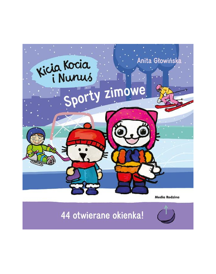 media rodzina Książeczka Kicia Kocia i Nunuś. Sporty zimowe główny
