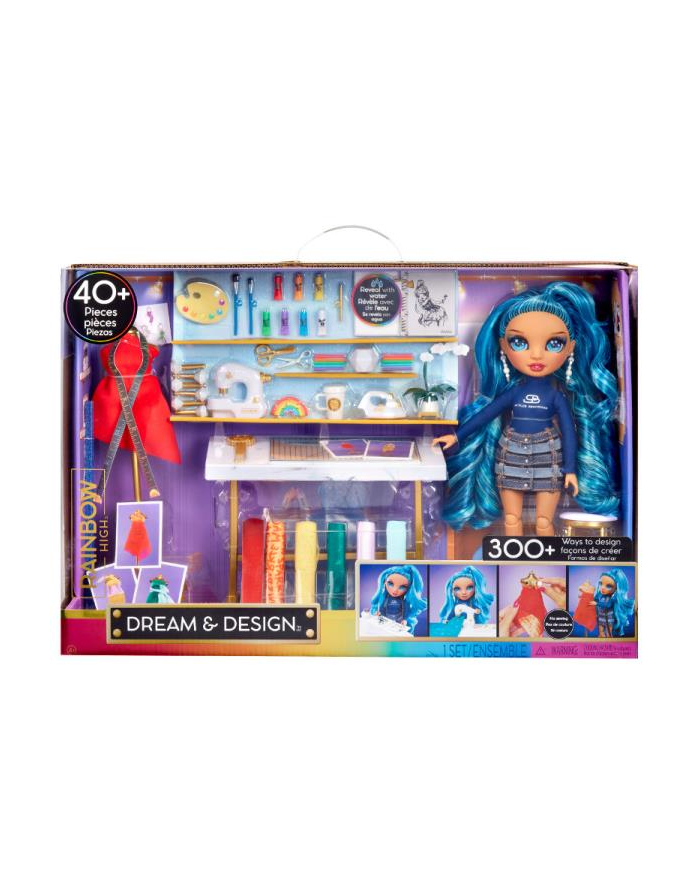 mga entertainment Rainbow High Dream 'amp; Design Fashion Studio Playset + lalka Skyler 587514 główny
