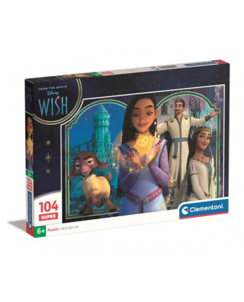 Clementoni Puzzle 104el Wish. Disney 27148