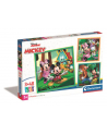 Clementoni Puzzle 3x48el square Mickey i Minnie 25298 - nr 1