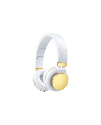 wekome Bezprzewodowe słuchawki nauszne Bluetooth V5.0 Białe