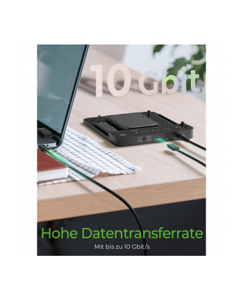 icybox Stacja klonująca i dokująca IB-2913MCL-C31  dla M.2 NVMe SSD i HDD