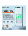 wekome Powerbank indukcyjny 10000 mAh Fast Charging PD 20W MagSafe Biały - nr 4