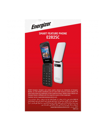 energizer Telefon E282SC Dual Sim 512GB RAM 4GB Srebrny