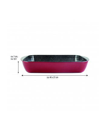 Jakmax Stoneline Casserole Dish 21477 4.5 L, 40X27 Cm, Bo (4020728214776)