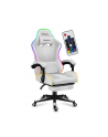 Fotel gamingowy Huzaro FORCE 4.7 RGB White Mesh - nr 2