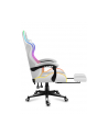 Fotel gamingowy Huzaro FORCE 4.7 RGB White Mesh - nr 8