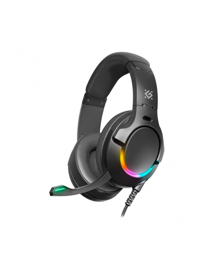 Słuchawki z mikrofonem Defender GALAXY PRO 7.1 VIRTUAL SOUND podświetlane RGB USB + GRA główny