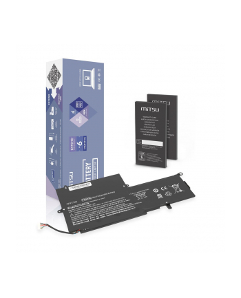 Bateria Mitsu do notebooka HP Envy x360 13, Spectre Pro x360 G1 (11.4V) (3600 mAh)