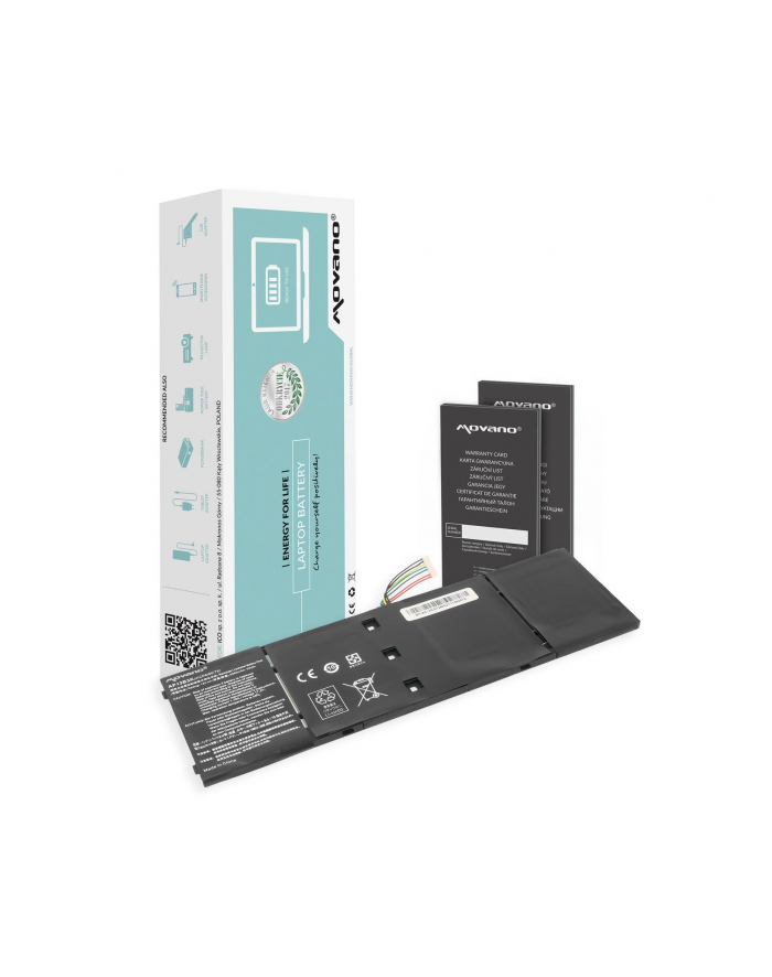Bateria Movano do notebooka Acer Aspire V5-572 (15V) (3560 mAh) główny