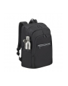 Plecak do notebooka 17,3'' RIVACASE ECO Alpendorf 7569, czarny, z ekologicznego, wodoodpornego materiału z recyklingu (rPET) - nr 100