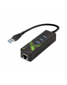 Karta sieciowa / Adapter Techly USB 3.0 na Gigabit RJ45 Hub 3x USB - nr 11