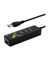 Karta sieciowa / Adapter Techly USB 3.0 na Gigabit RJ45 Hub 3x USB - nr 9
