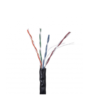 Kabel UTP Lanberg 1Gb/s 305m drut CCA czarny