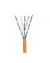 Kabel UTP Lanberg 1Gb/s 305m drut CCA pomarańczowy - nr 5