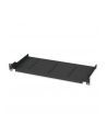 Półka do szafy 19'' Techly 1U 150mm 2pkt. perforowana czarna - nr 5