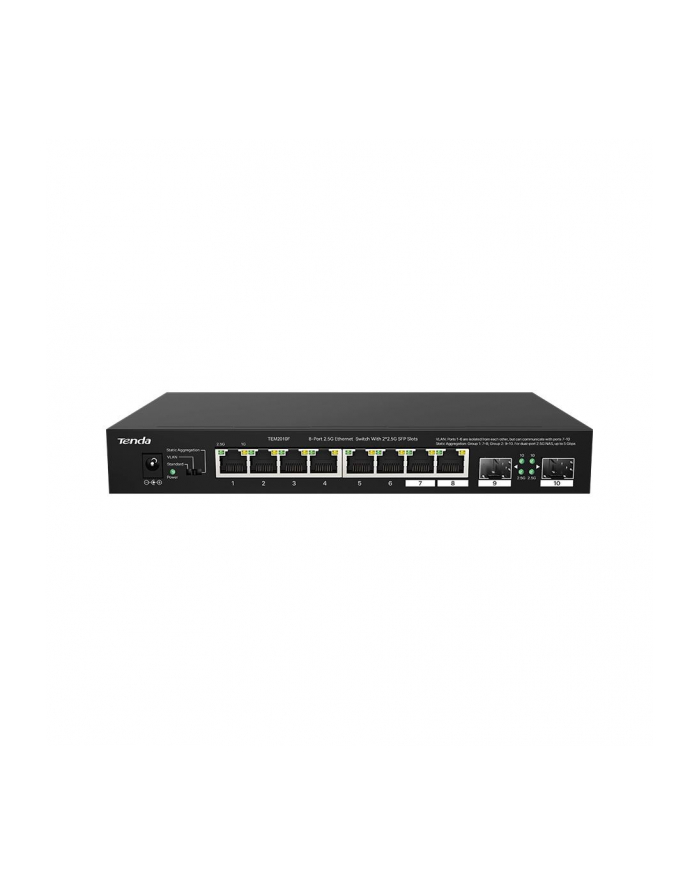 Switch niezarządzalny Tenda TEM2010F 8-port 2,5GbE 2xSFP główny