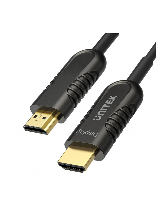 Kabel optyczny HDMI Unitek Y-C1075BK HDMI 2.0, AOC, 4K 60Hz, 7m główny