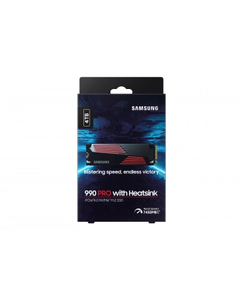 samsung Dysk SSD 990PRO Heatsink NVMe 4TB MZ-V9P4T0CW