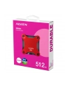 adata Dysk zewnętrzny SSD SD620 512G U3.2A 520/460 MB/s czerwony - nr 14