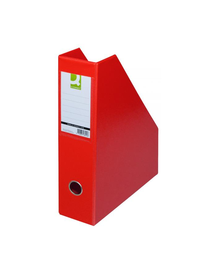 pbs connect Pojemnik na dokumenty Q-CONNECT, PVC, A4/76, czerwony główny