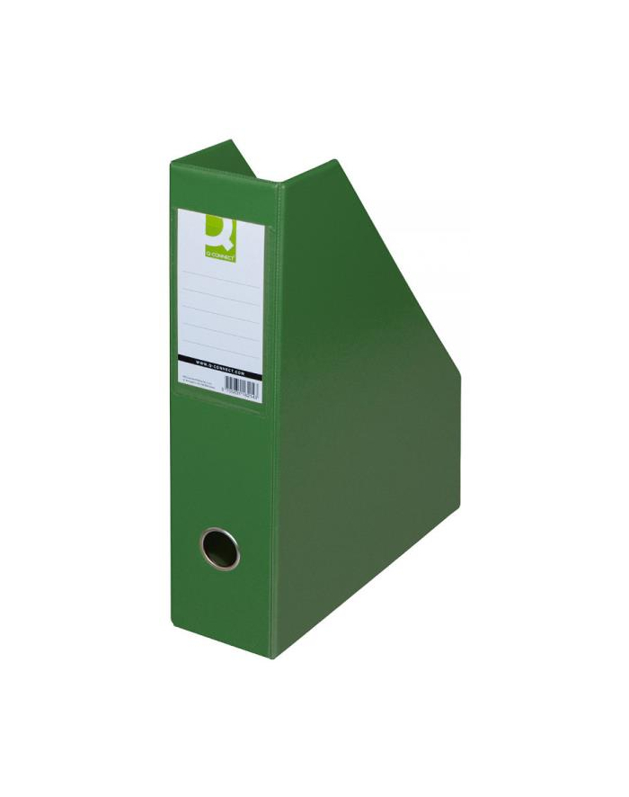 pbs connect Pojemnik na dokumenty Q-CONNECT, PVC, A4/76, zielony główny