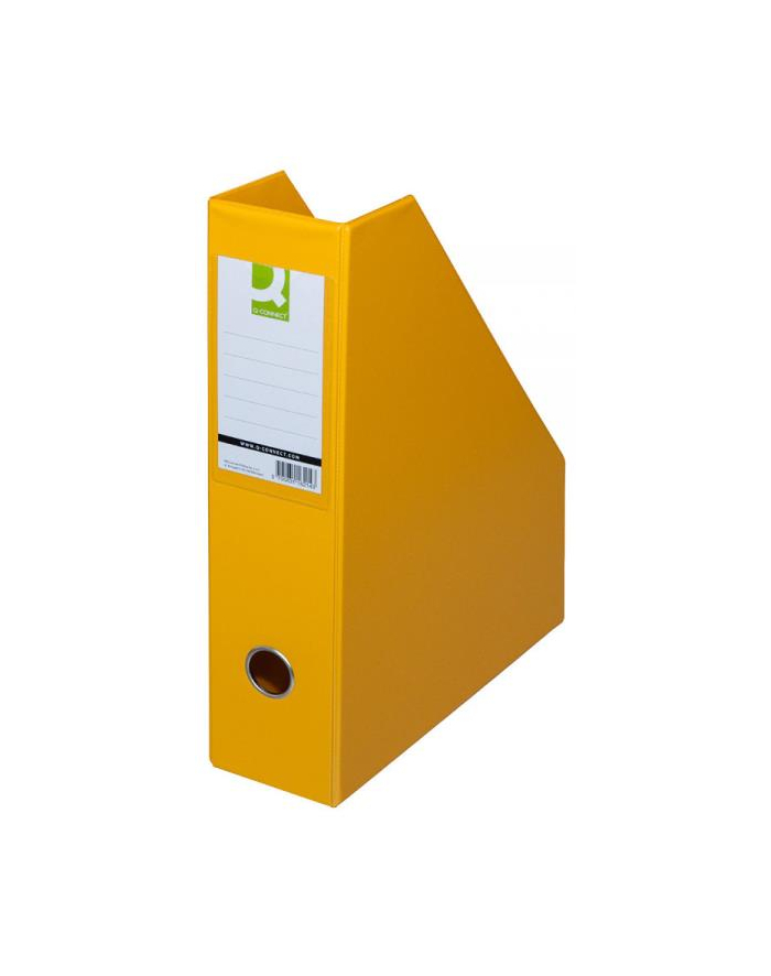 pbs connect Pojemnik na dokumenty Q-CONNECT, PVC, A4/76, żółty główny