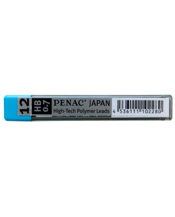 pbs connect Grafity do ołówków PENAC 0,7mm, HB, zawieszka, 12 szt.