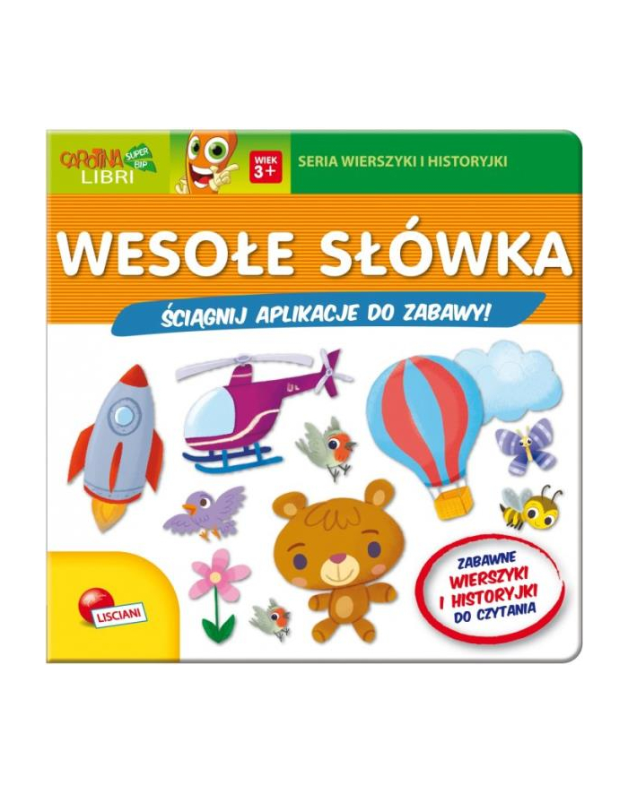 lisciani giochi PROMO Książka edukacyjna Książeczki Caczerwonyiny - Wesołe słówka 78151 główny