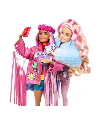 Lalka Barbie Mattel Extra Fly Lalka Hippie HPB15 p4 MATTEL