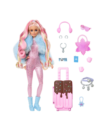Lalka Barbie Mattel Extra Fly Lalka zimowa HPB16 p4 MATTEL