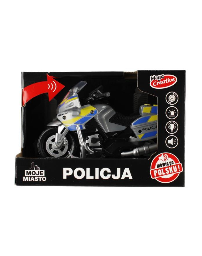 euro-trade Motocykl Policja Moje Miasto 520415 Mega Creative główny