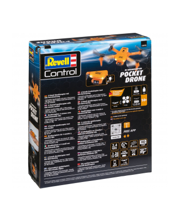 REVELL 23810 Dron na radio Quadrocopter '';Pocket Drone'';