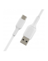 belkin Kabel PVC USB-C do USB-A 15 cm biały - nr 4