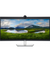 dell Monitor P3424WEB 34 cale IPS Zakrzywiony WQHD (3440x1440)/21:9/HDMI/DP/USB-C/RJ-45/Kamera/Głośniki/Mikrofon/3Y - nr 1