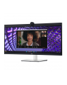 dell Monitor P3424WEB 34 cale IPS Zakrzywiony WQHD (3440x1440)/21:9/HDMI/DP/USB-C/RJ-45/Kamera/Głośniki/Mikrofon/3Y - nr 48