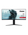 iiyama Monitor 34 cale GCB34801WQSU-B1 VA,UWQHD,180HZ,0.4ms,1500R(Curved),   2xHDMI,2xDP,2xUSB 3.2,2x3W,HDR400,HAS(110mm),VESA(100x100mm) - nr 40