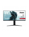 iiyama Monitor 34 cale GCB34801WQSU-B1 VA,UWQHD,180HZ,0.4ms,1500R(Curved),   2xHDMI,2xDP,2xUSB 3.2,2x3W,HDR400,HAS(110mm),VESA(100x100mm) - nr 66