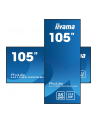 iiyama Monitor profesjonalny 104.7 cala LH10551UWS-B1AG 21:9,24/7,IPS,SLIM,USB-C, 2x10W, SLOT OPC,PION/POZIOM,DAISY CHAIN,4xUSB,HDMI,DP,RJ45,S/PDIF,500cd/m2 - nr 34