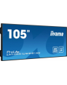 iiyama Monitor profesjonalny 104.7 cala LH10551UWS-B1AG 21:9,24/7,IPS,SLIM,USB-C, 2x10W, SLOT OPC,PION/POZIOM,DAISY CHAIN,4xUSB,HDMI,DP,RJ45,S/PDIF,500cd/m2 - nr 4
