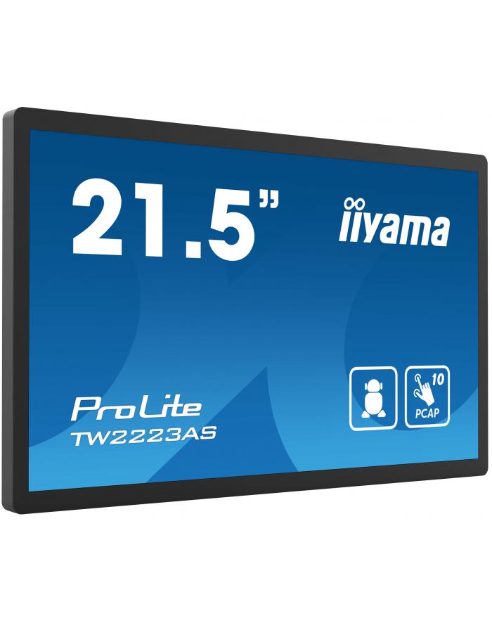 iiyama Monitor 21.5 cala TW2223AS-B1 POJ.10PKT.24/7,ANDROID 12 z GMS,6H główny