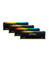 kingston Pamięć DDR4 Fury Beast RGB 128GB(4*32GB)/3600 CL18 - nr 22