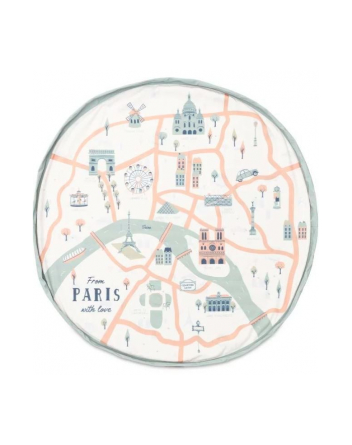 play'go Worek na zabawki - Mapa Paryż główny