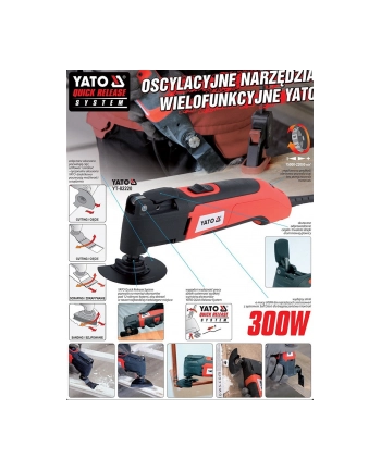 no name YATO NARZĘDZIE WIELOFUNKCYJNE 300W