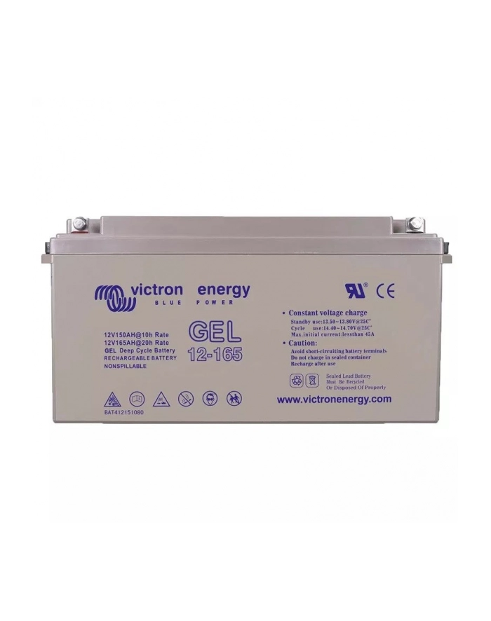 Akumulator żelowy Victron Energy Deep Cycle 12V/165Ah (BAT412151104) główny