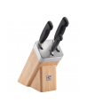 Zestaw 3 noży w bloku samoostrzącym ZWILLING Four Star 35135-400-0 - nr 1