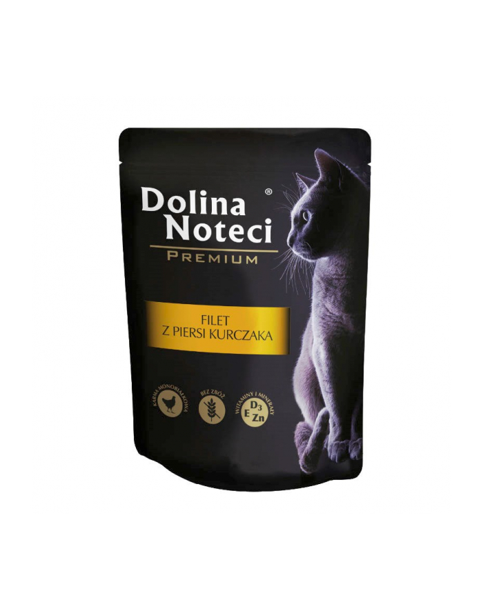 dolina noteci DNP Filet z piersi kurczaka mokra dla kota 85g główny