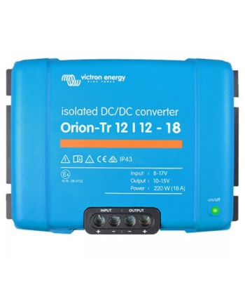 Przetwornica samochodowa Victron Energy Orion-Tr 12/12-18A 220 W (ORI121222110)